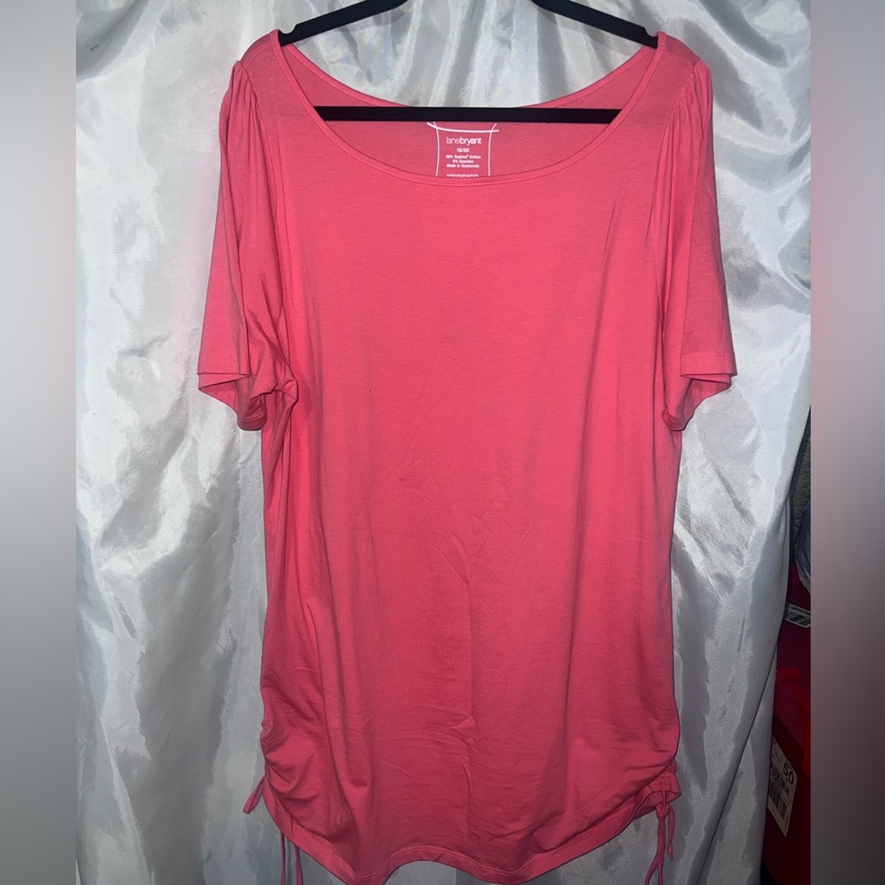 Lane Bryant Coral Tunic Plus Size 18/20